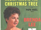 BRENDA LEE--PICTURE SLEEVE+45--(ROCKIN' AROUND THE CHRISTMAS TREE)--PS--PIC--SLV