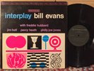Bill Evans Interplay VG+ RIVERSIDE Freddie Hubbard Jim Hall