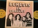 GENESIS IN CONCERT VG++/VG++ ORIG 1980 COLD RECORDS 2LP LIVE UK 1975 + 1980