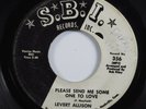 Soul Funk 45 LEVERT ALLISON Please Send Me Some One To Love SBI HEAR