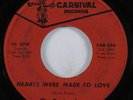 Sweet Soul 45 PRETENDERS Hearts Were Made To Love CARNIVAL HEAR