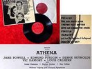 25cm LP Athena - Jane Powell Edmund Purdom Debbie Reynolds Vic Damone (MGM) UK