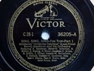 Victor 36205; Sing, Sing, Sing - Parts 1 & 2; Benny Goodman & His Orchestra,1937