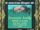 FRANCOISE HARDY Très Rare CARTON publicitaire original Sixties PLV format 30X30