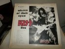 1984 KISS live PROMOTIONAL ALBUM whites of their eyes VINTAGE 2 RECORDS NR