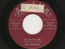 '56 R&B/DooWop ALADDINS All Of My Life/So Long, Farewell, Bye Bye ALADDIN HEAR