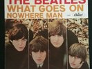 Beatles: NoWhere Man   What Goes On 45   Capitol 5587   Picture Sleeve Only