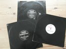 OASIS x 3 12ins PROMO VINYL SINGLES 45rpm-CIGARETTES,NOIZE, ROUND ARE WAY- VG-EX