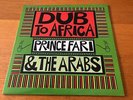 PRINCE FAR I & THE ARABS - DUB TO AFRICA - 1995 PRESSUE SOUNDS LP WITH POSTER EX