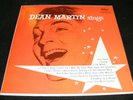 DEAN MARTIN SINGS Early Dean Martin CAPITOL LP Fun Illustrated Cover Rainbow Lbl