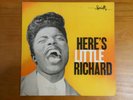 Vinyl LP Little Richard Here's Little Richard, 1957 Specialty SP 2100.