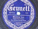 175p.  New Orleans Rhythm Kings - Milenberg Joys & Marguerite - Gennett 5217