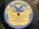 BLUEBIRD B-5697 Jimmie Davis 78rpm I'll Get Mine Bye and Bye TESTED