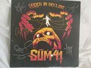 Sum 41 - Order In Decline - Signed Limited Edition Yellow Vinyl LP - FreePost -