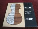 THEO OLOF BACH 6 SONATAS VIOLIN SOLO 3LP Dutch only