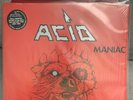 ACID - MANIAC - Red Colored Vinyl LP - Limited Repress Wax Maniax w/ Extras OOP