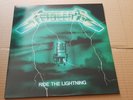METALLICA - ride the lightning -  LP'- coloured