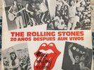 Rolling Stones 20 Anos Despues Aun Vivos Rare Vinyl 1983 Mexico LEC-063 VG/VG