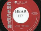 Little Walter BLUES R&B 45 (Checker 1043) Up The Line /Southern Feeling