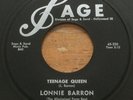 Lonnie Barron -Teenage Queen- Rockabilly 45 on Sage - Hear
