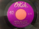 ORIGINAL - BILLY BUTLER & ENCHANTERS - Gotta get away/just a man - OKEH - VG++