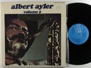 ALBERT AYLER Volume 2 SHANDAR LP VG+ france gatefold *