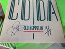 led zeppelin coda vinyl Signed By Jimmy Page And Robert Plant