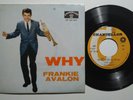 FRANKIE AVALON WHY +3 E.P.+PS CHANCELLOR CH 217 ITALY EX/EX ROCK'N'ROLL