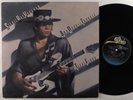 STEVIE RAY VAUGHAN & DOUBLE TROUBLE Texas Flood EPIC LP VG+ *