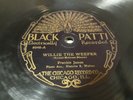 Black Patti 8048 Frankie Jaxon Willie the Weeper b/w Corrine 78 rpm Blues Single