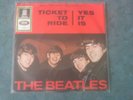 7 inch Single TICKET TO RIDE von THE BEATLES (1965)    °38