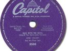 GENE VINCENT Rock'n Roll / Rockabilly 78 RPM Record. Race with the Devil
