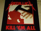 Metallica Kill Em All Original Megafore LP MINT SEALED
