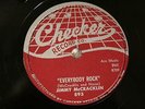 50'S BLUES JIMMY MCCRACKLIN Everybody Rock / Get Tough CHECKER 893