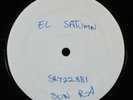 SUN RA Oblique Parallax EL SATURN LP NM/VG++ white label 1982 *