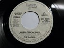 Capris - Morse Code Of Love  M-  1982 PROMO
