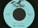 Rockabilly 45 BILL JENKINS Bop Like Carl FLYRIGHT Hear