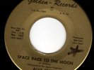 WEIRD PSYCH 45 - ALVA STARR - SPACE RACE TO THE MOON/CLOCK ON THE WALL - HEAR