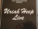 URIAH HEEP  DLP  URIAH HEEP LIVE JANUARY 1973  AUTOGRAPHED