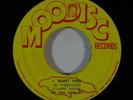 Reggae 45 CLAIRE RAINE I Want You/La-La-La on Moodisc VG++