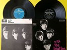 With the Beatles LP Australia STEREO New Zealand MONO silver & black label vinyl