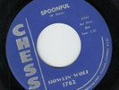 Howlin' Wolf 45 Spoonful/For My Darling CHESS EX blues R&B HEAR