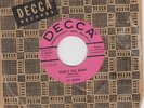 Al Coker 45 Don’t Go Baby/Laughed DECCA EX promo rockabilly