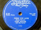 CLIFF BUTLER the DOVES 78 PEOPLE WILL TALK  WHEN YOU LOVE States lbl VG++ RJ 469