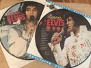 Elvis Presley Picture Discs - Pictures Of Elvis I & II - 50th Anniv Graceland LP