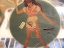 Warrant. Cherry Pie. EX+ Glam LA Rock Picture Disc Cut Shape 1990