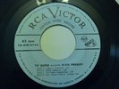 TV GUIDE PRESENTS ELVIS PRESLEY 45 RCA VICTOR 1-SIDED 4 AD SPOT 8705