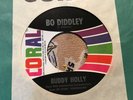 45 RPM  Buddy Holly CORAL 62352 Bo Diddley / True Love Ways  RE   M-