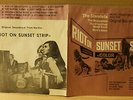 RIOT ON SUNSET STRIP 60s rare orig. IRANIAN OST ps 2-EP  Standells garage psych