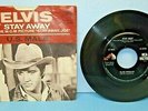 Elvis Presley STAY AWAY/U.S. MALE, 1968, 45 RPM, Picture Sleeve 47-9465 VG++
